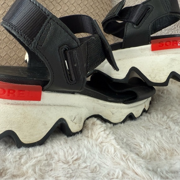 Sorel futuristic Black Sandals 6 - Picture 6 of 6